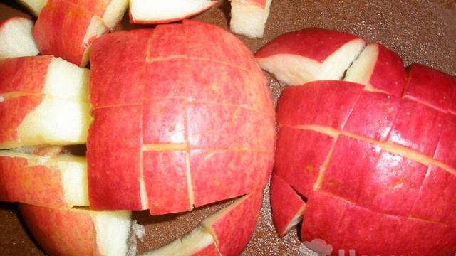 Клюквенный морс с яблоком