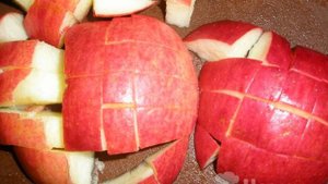 Клюквенный морс с яблоком
