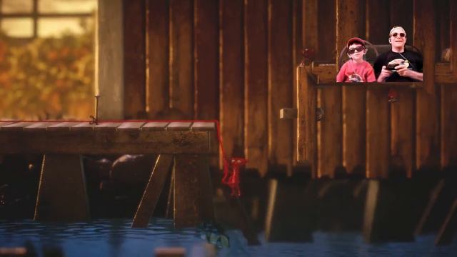 UNRAVEL [05A] "Off The Rails" / Reid TDR Lets Play, Dad and Son, no bad words, YouTube Walktrhough смотреть онлайн