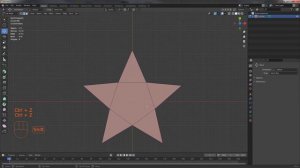 Как сделать звезду в Блендере.How to make a star in a Blender.