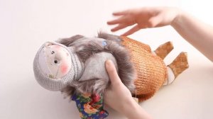 Текстильная кукла "Бабушка", сувенирная мастерская  "Нежный ветер"