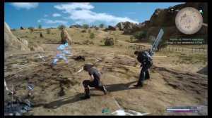 Noctis vs Ignis & Gladiolus - Final Fantasy XV