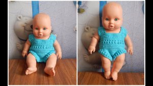 Одежда для кукол крючком. Песочник.