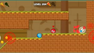 Приключения красного и голубого шарика. Головоломка. Серия 58