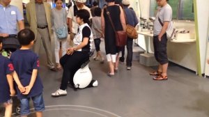 Honda UNI-CUB at Miraikan. Tokyo, Japan.