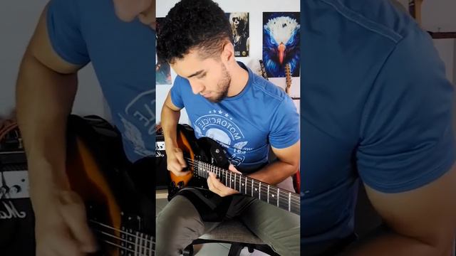 Joan Jett & The Blackhearts - I Hate Myself for Loving You - Guitar solo cover (Logan Azabache)