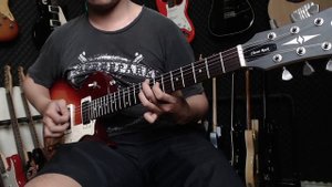 Cort CR100 Cherry Red Sunburst Cekson