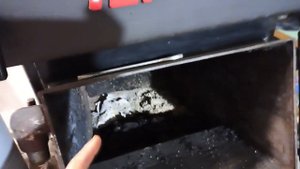 как топить межсезонье, котёл Горняк