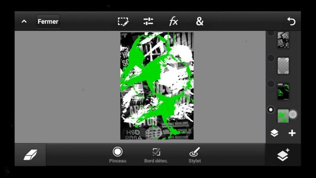 SPEED ART | brushes ps touch anime design تصميم فرش انمي على الموبايل بي إس توتش смотреть онлайн