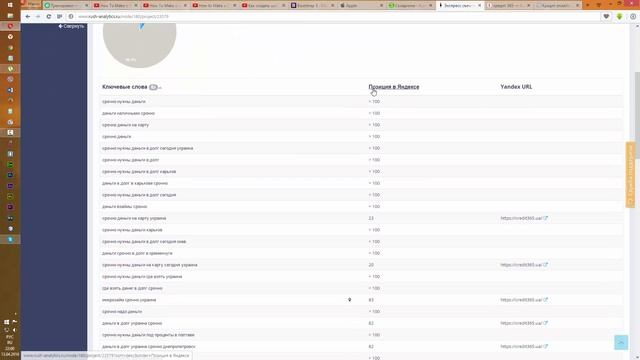 Rush Analytics – Разовая проверка позиций смотреть онлайн