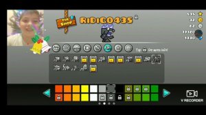 как я изменил свой скин в Geometry dash