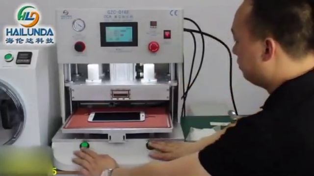 16 inch Phone LCD Screen OCA Vacuum Laminating & Bubble Remover Machine смотреть онлайн