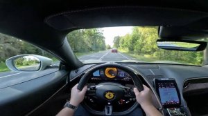 2022 FERRARI ROMA JOYRIDE POV DRIVE | 4K
