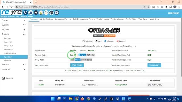 SETTING TROJAN DI OPENCLASH KHUSUS PEMULA смотреть онлайн