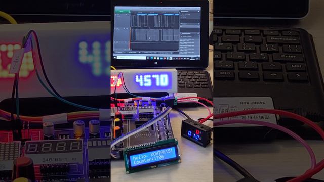 Project Kit  Pr18.1 Display the String on I2C #lcd1602  Выводим данные на дисплей! 30 января 2023 г