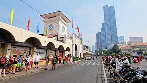 Рынок Бен Тхань, Хошимин в начале лунного Нового года