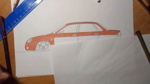 Рисуем Ладу Приора БПАН