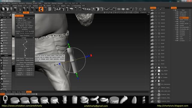 Creature creation in 3D-Coat. Render in Keyshot. смотреть онлайн
