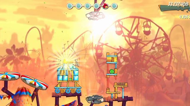 Angry birds 2.the golden pig! all strikes. 16.08.2023.(испытание золотая свинья). смотреть онлайн