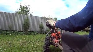 Продубас на мотоблоке МТЗ 06