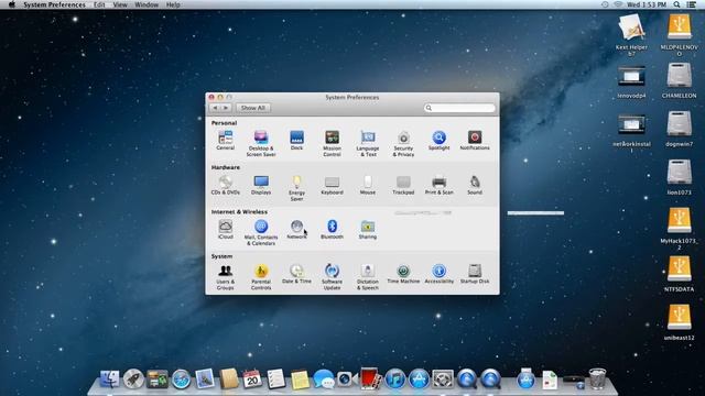 Mountain Lion On Lenovo G770 смотреть онлайн
