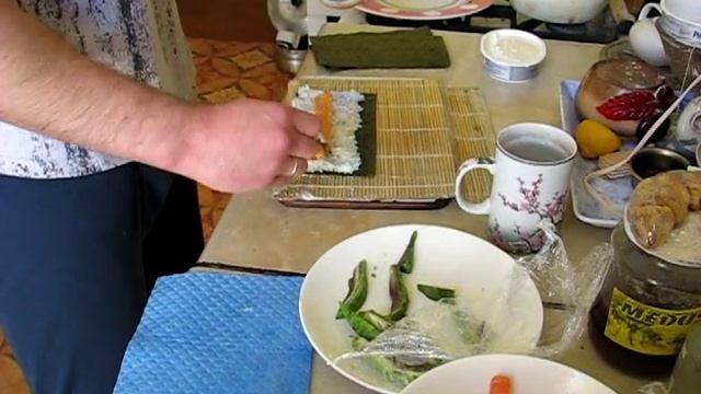 роллы маленькие - суши делаем сами