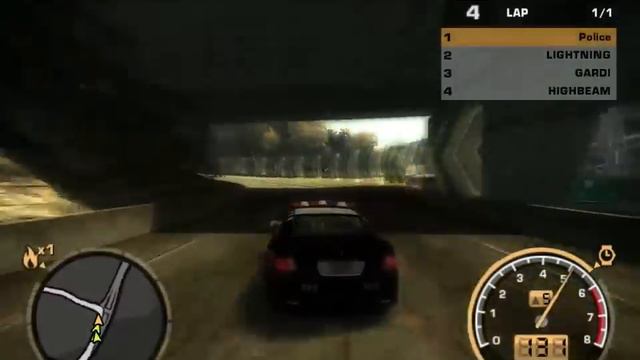 NFS Most Wanted - Pontiac Police Car смотреть онлайн