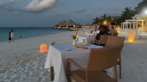 Ужин на пляже, Мальдивы