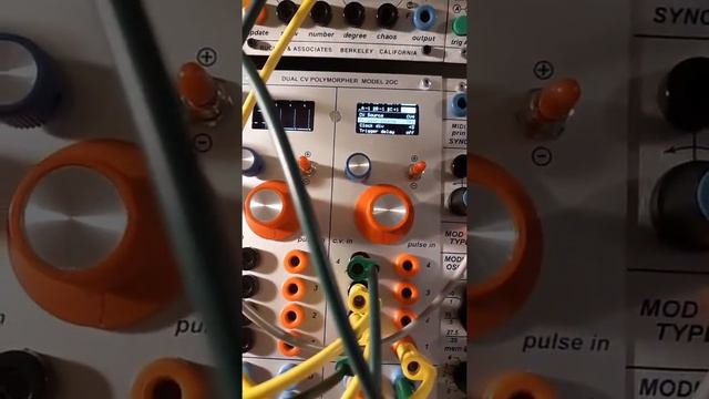 Buchla Test with Northern Lights 2OC '4X Quantizer'