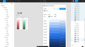 Color pallets - Figma component - Colour token creation