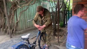 Настройка и регулировка  велосипедного руля на велосипеде max pro