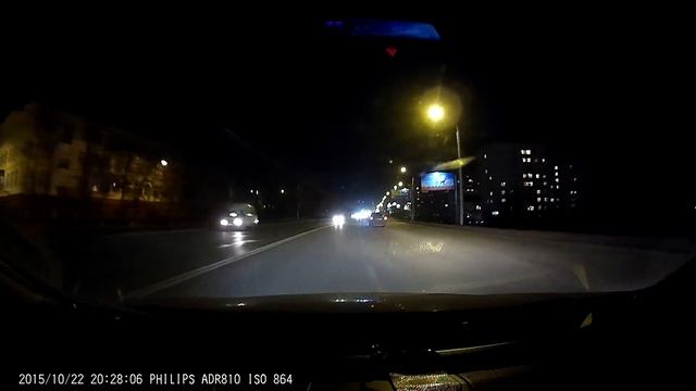 Видеорегистратор Philips ADR 810 Уфа Ночь смотреть онлайн