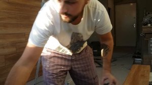 Стена из ламината для TV