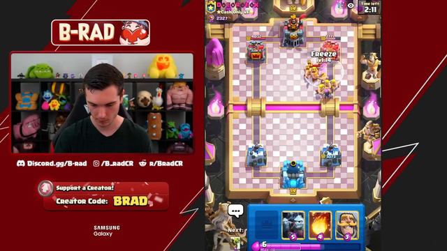I let Clash Royale make my decks for me смотреть онлайн