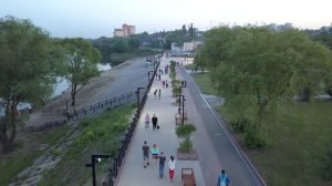 Новая набережная города Брянск.