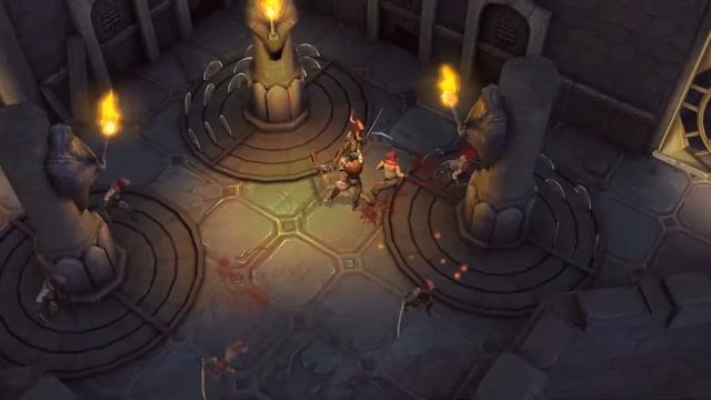 Dungeon Hunter 4 Cursed Dungeons Trailer смотреть онлайн