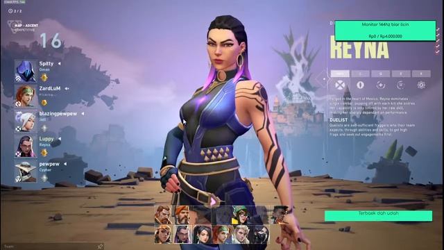 Mabar yuk capek solo:( | Valorant Indonesia смотреть онлайн