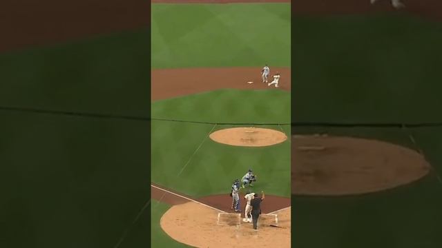 Jurickson Profar takes a 94 mph fastball off his hand