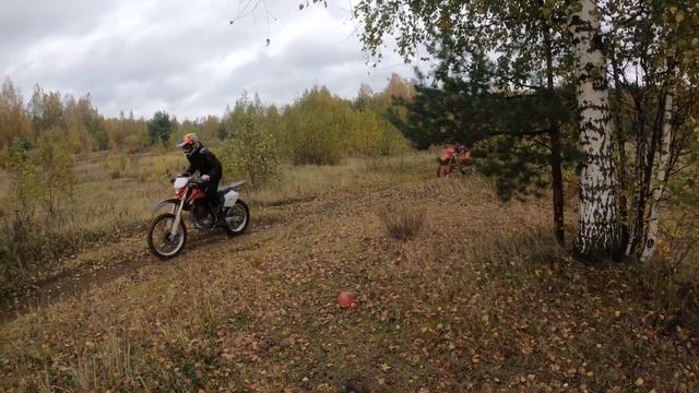 Эндуро тренировка в Кировске (Ленинградская область) смотреть онлайн