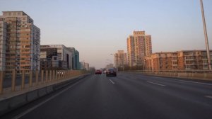 Beijing 4K - Drive on West 3rd Ring Road - Beijing - China 中国北京西三环行车视频