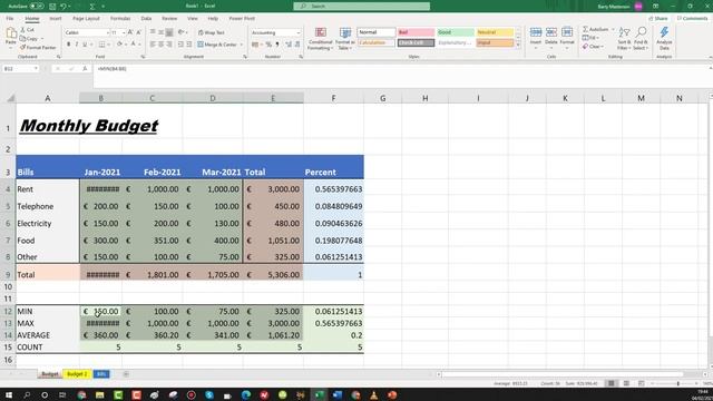 How To Format Excel Cells As Currency Tutorial | Format numbers as currency in Excel