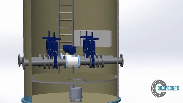Технический колодец для узла учета — Компания Водресурс смотреть онлайн