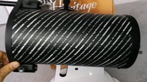 Skywatcher Heritage 130P Flextube Reflecting Dobsonian Telescope/ Unboxing, Review, Use