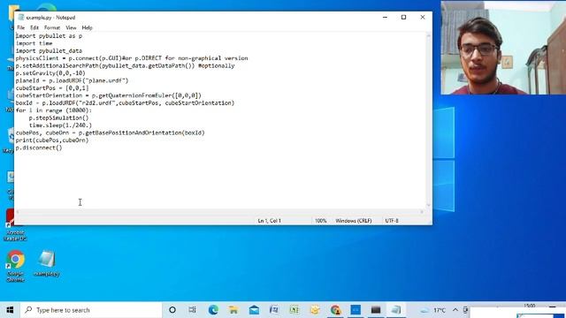 PyBullet and OpenCV Installation