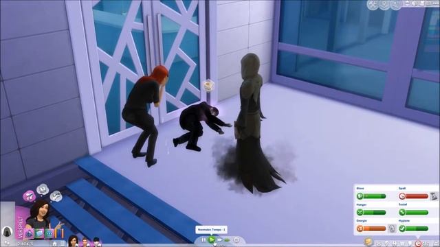 Sims 4 Doppelhaus Challenge (mit Levos) - Part 22 | RIP Mira смотреть онлайн