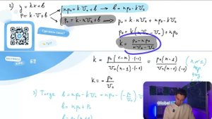 Процесс 1–2 с идеальным газом, изображенный на p–V-диаграмме, имеет вид прямой линии p(V) - №29580