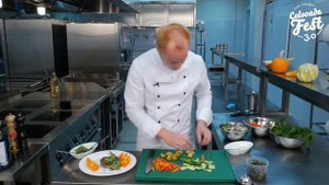 Простой салат с чука и морской капустой