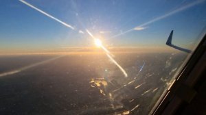 Питер. Летим прямо над городом