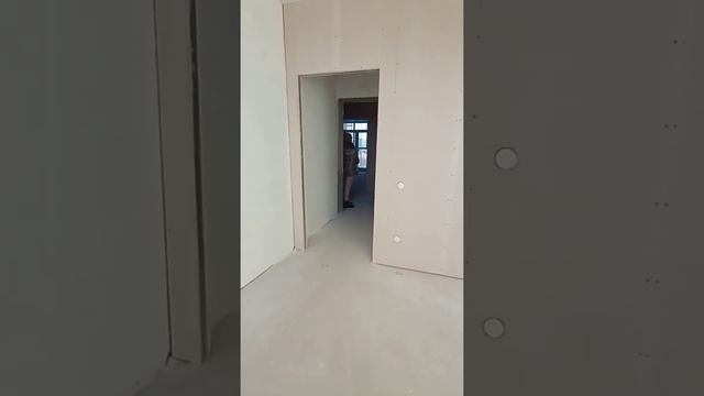 Подготовка под чистовую отделку в двухкомнатной квартире ЖК НЮТОН