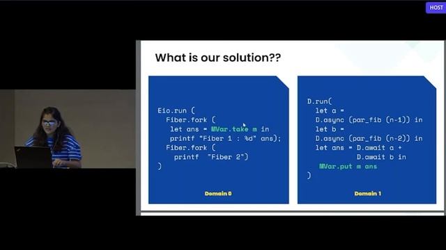 [OCaml'22] Composing Schedulers using Effect Handlers смотреть онлайн